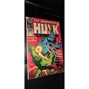 Incredible Hulk #110 Marvel 1968